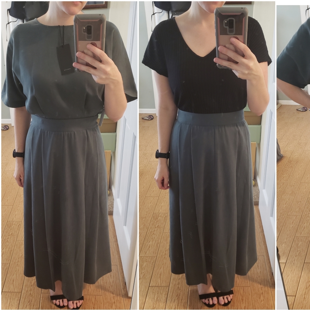 The Two Piece Midi Dress